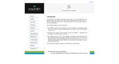 Desktop Screenshot of malaney.com